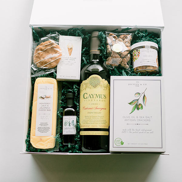 2-bottle Wooden Wine Gift Box, Clear Slide Lid - Prospect Wines fundraiser